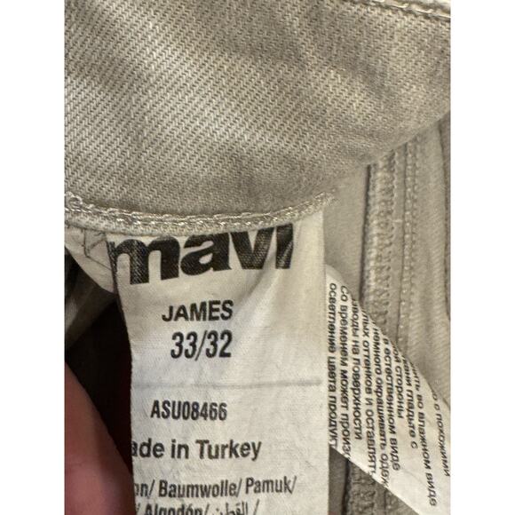 33x32 Mavi James Skinny Jeans Light Gray - Picture 12 of 13